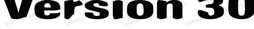 Version 3000字体转换